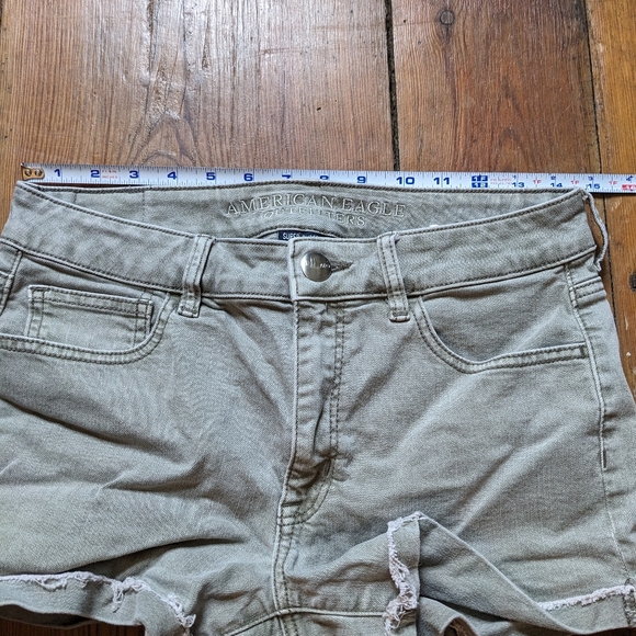 American Eagle Hi-Rise Shortie Gray - Picture 5 of 5
